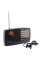 Радіоприймач KIPO KB-308 від розетки та батарейок FM, TV, AM, SW1, SW2 чорний