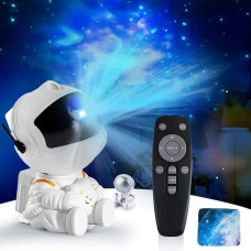 Проектор космонавт зоряного неба нічник лазерний з пультом Astro Star Mini - White