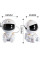 Проектор космонавт зоряного неба нічник лазерний з пультом Astro Star Mini - White