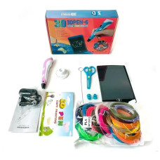Набор для творчества 3Д ручка 3D Pen-6 c LCD дисплеем и планшетом AND436