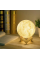 Нічник місяць 15 см на підставці Moon Lamp