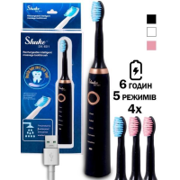 Зубна щітка shuke чорна