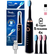 Зубная щетка shuke Черная