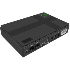 Бесперебойник для роутера UPS 5V, 9V, 12V 10400mAh Павербанк для роутера Wi-Fi интернета Черный