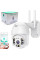Вулична поворотна Wi-Fi IP-камера UKC Smart Camera V380 Q8 2.0 Mp з віддаленим доступом V380 Pro White/Біла