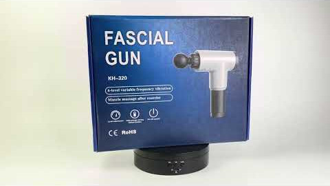 Масажер ударний Акумуляторний масажний пістолет Fascial Gun 320